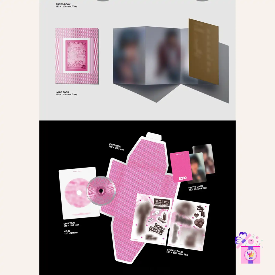 Jin (BTS) – Echo (4 Versions SET) + Weverse Gifts* (Early Bird