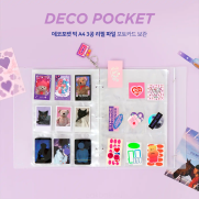 K-Pop Supply - Refill Sheets for Binder A4 BIG (Photocard Pocket)