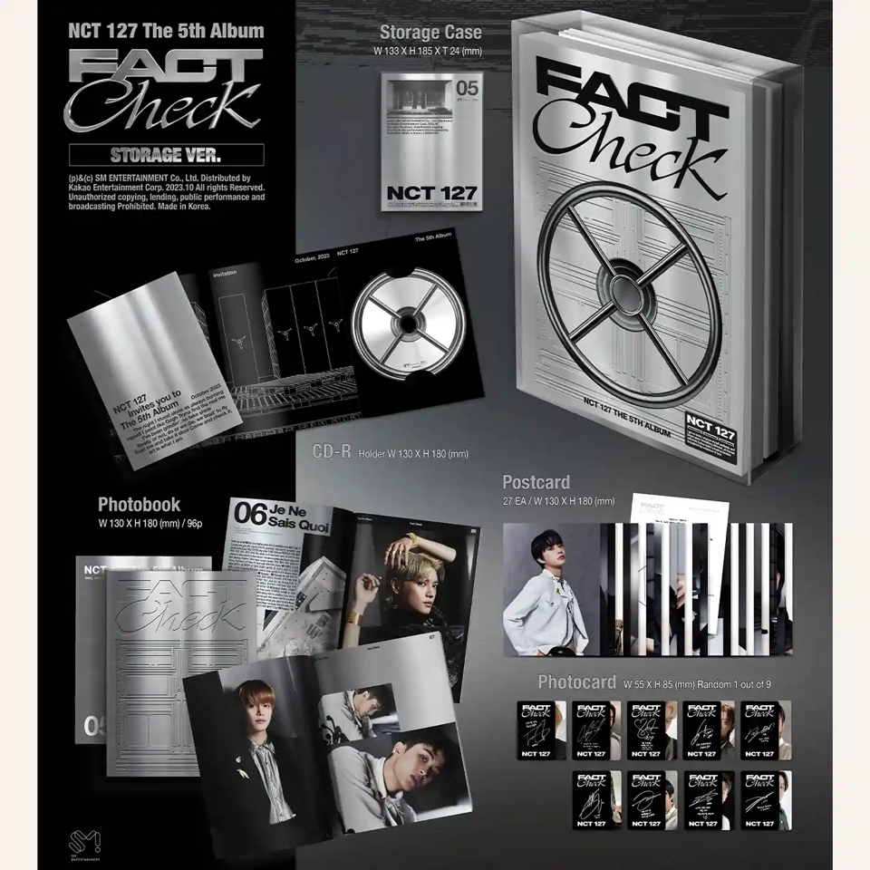 NCT 127 – Fact Check [Storage Ver.] – Bak Bak K-Pop Store
