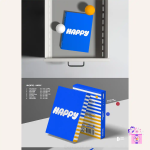 Jin (BTS) - Happy (4 Versions SET) + Weverse Gifts [Early Bird] - Image 16