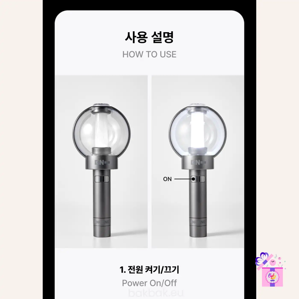 ENHYPEN – Official Light Stick Ver.2 (EN-Lightstick Ver.2) – Bak