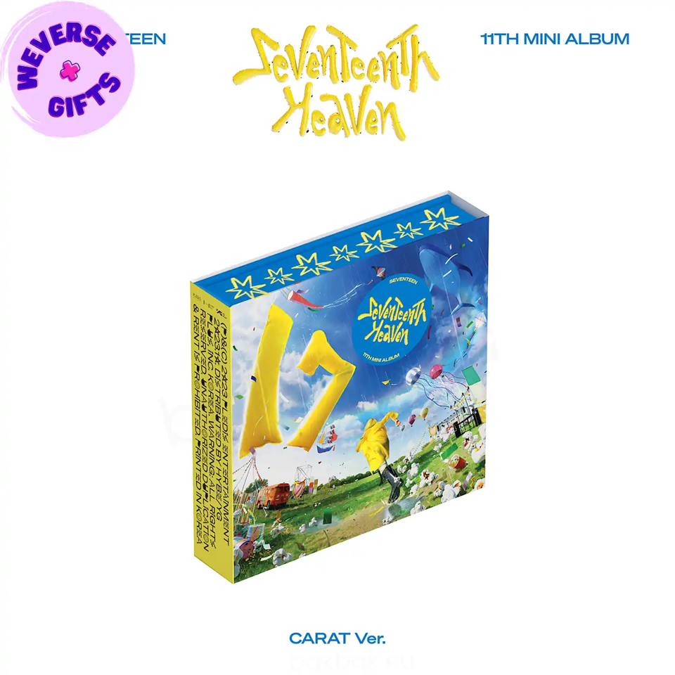 SEVENTEEN – Seventeenth Heaven [CARAT Ver.] + Weverse Gifts – Bak