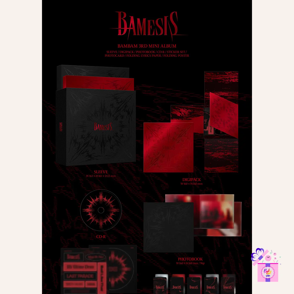 BamBam (GOT7) – BAMESIS (3rd Mini Album) – Bak Bak K-Pop Store