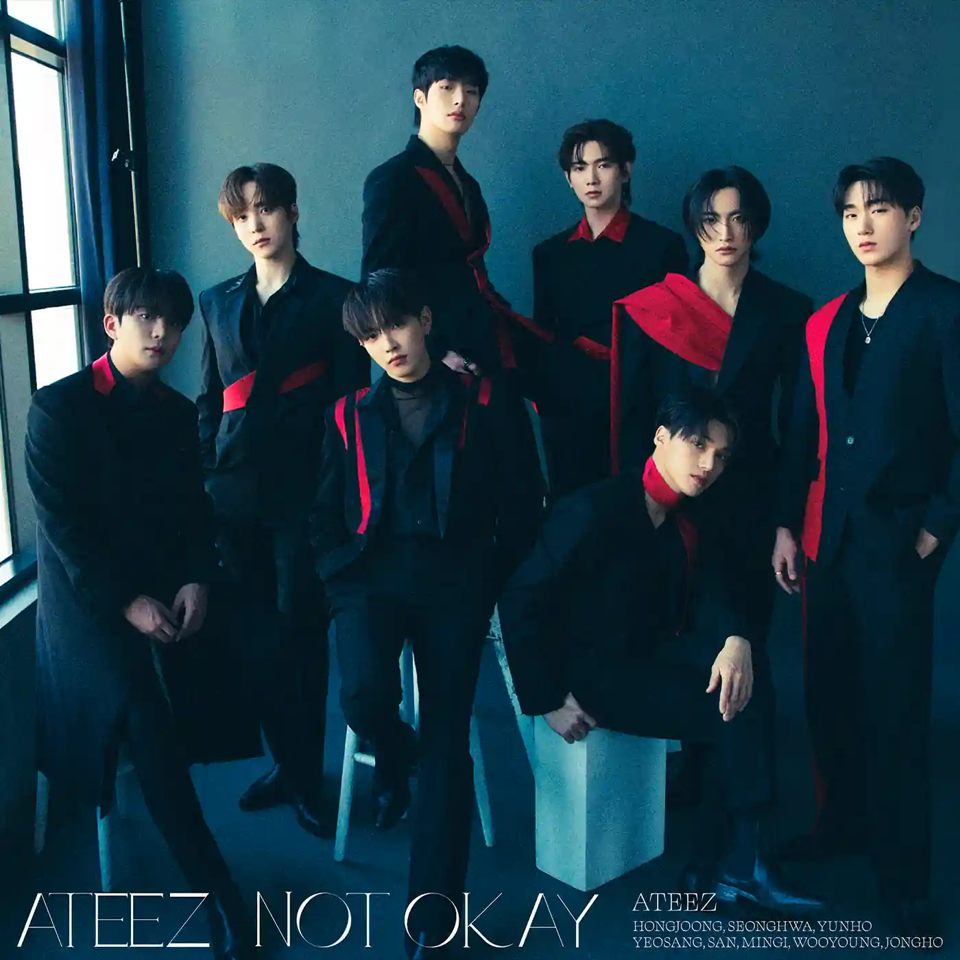 ATEEZ – Not Okay [Limited Flash Price Edition] + POB – Bak Bak K