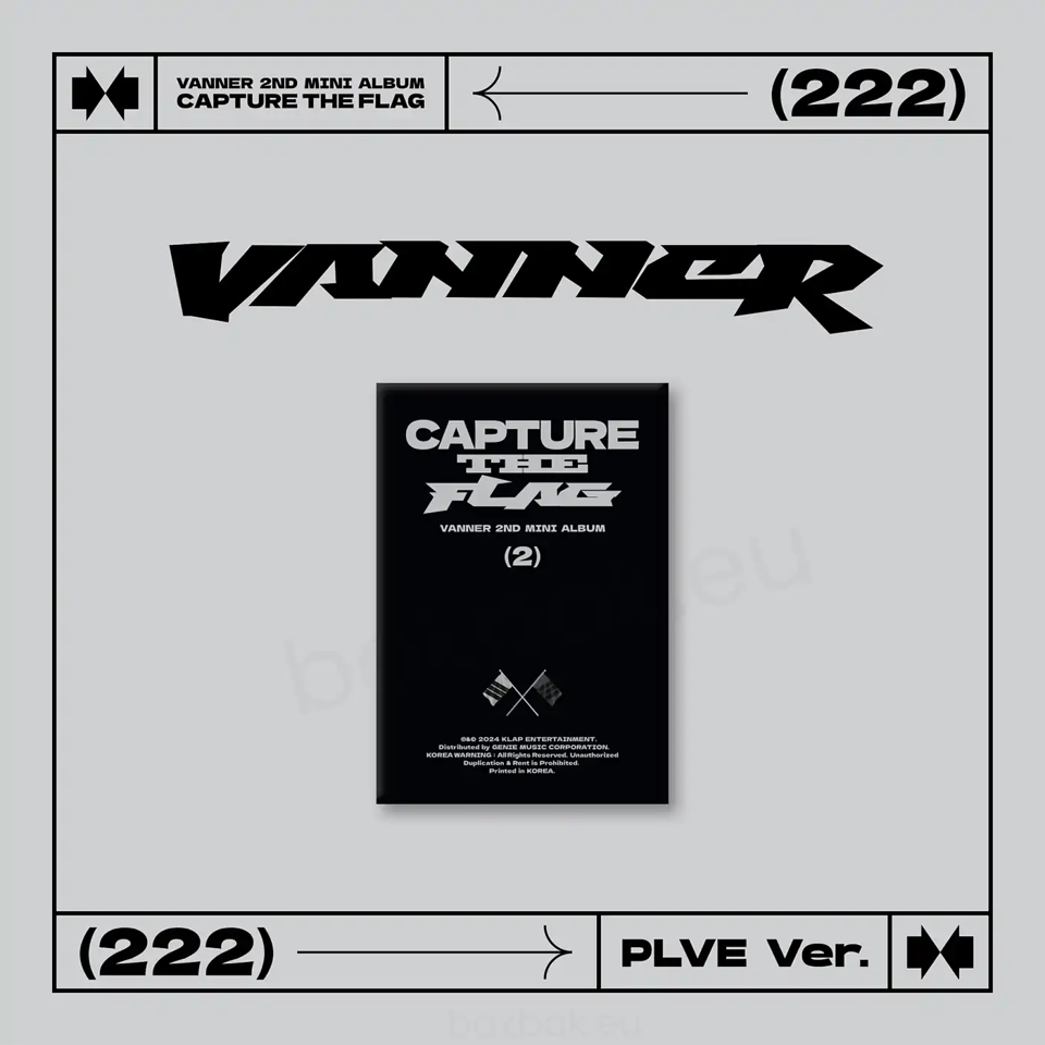 VANNERアルバム VANNER 2nd MINI ALBUM - CAPTURE THE FLAG (Random) | KPOPMART.COM