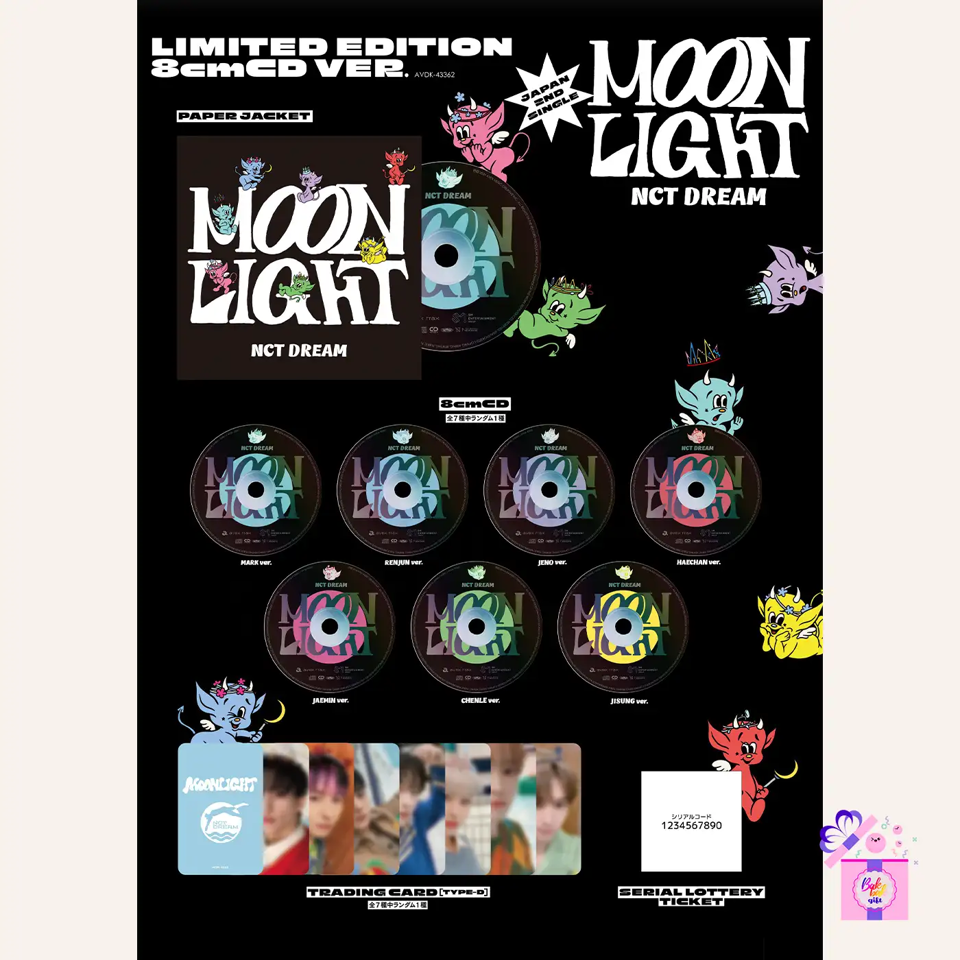 NCT DREAM – Moonlight [Limited 8cm CD Edition] (Japanese Album) +
