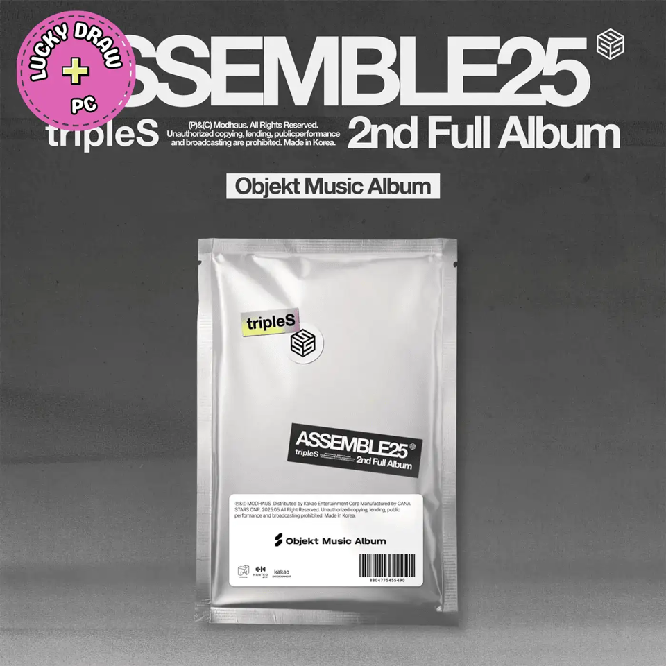 tripleS – ASSEMBLE25 + Europe LUCKY DRAW PHOTOCARD [Objekt Music