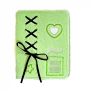 K-Pop Supply – Fluffy A5 Binder (Photocard Album HiSoCute) - Green Binder