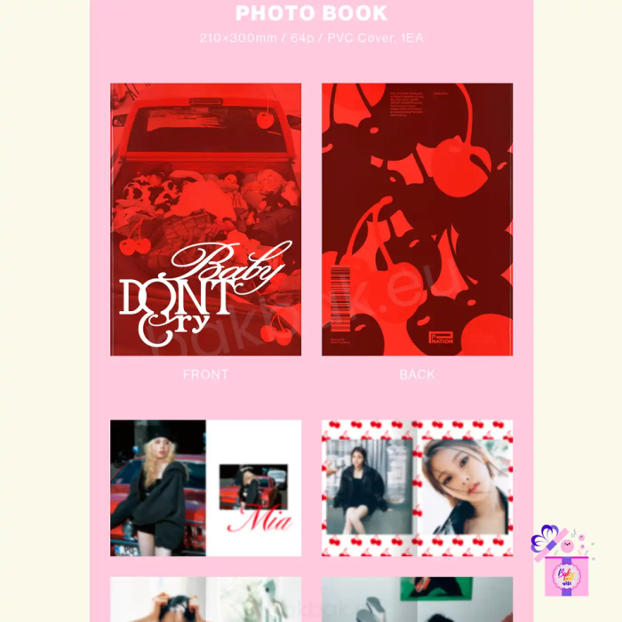 Baby DONT Cry – F Girl (Photobook) [Debut Single] – Bak Bak K-Pop