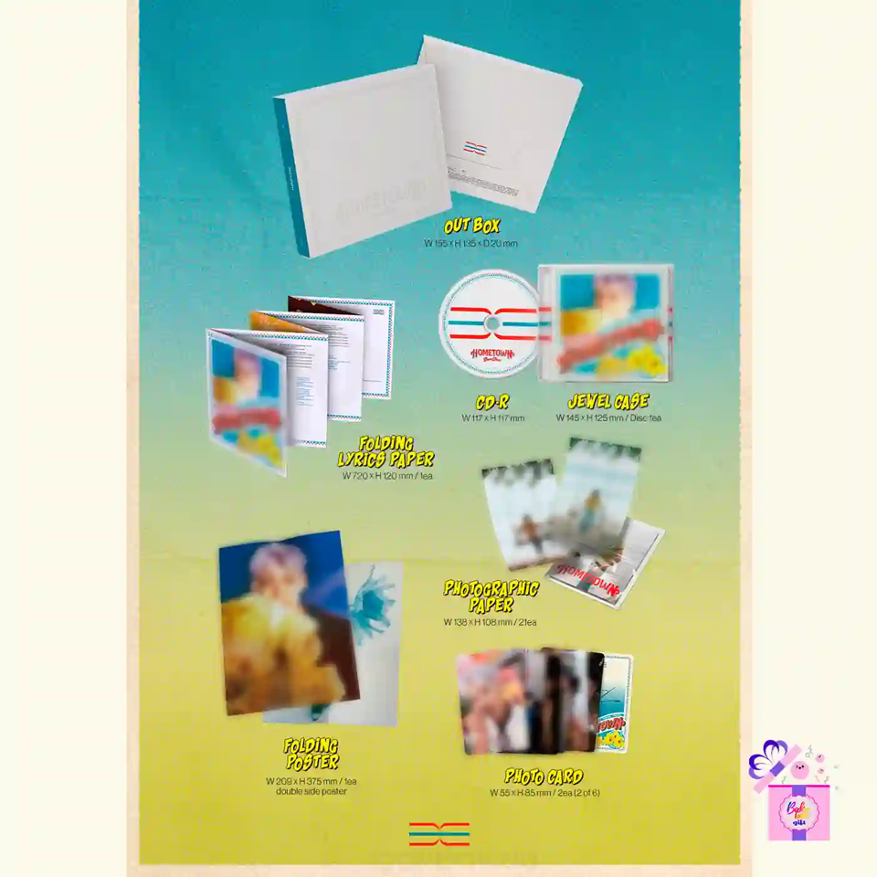 BamBam (GOT7) – HOMETOWN [1st EP Album] – Bak Bak K-Pop Store