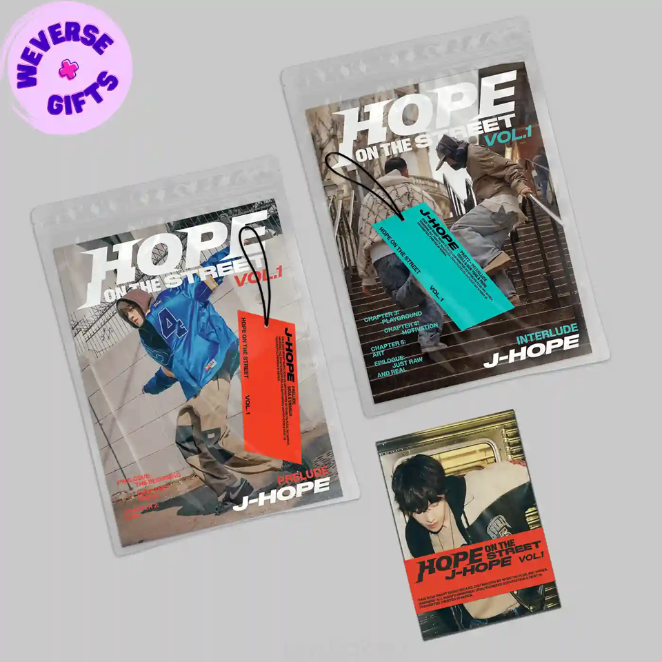 j-hope (BTS) – HOPE ON THE STREET VOL.1 (3 Versions SET) + Weverse