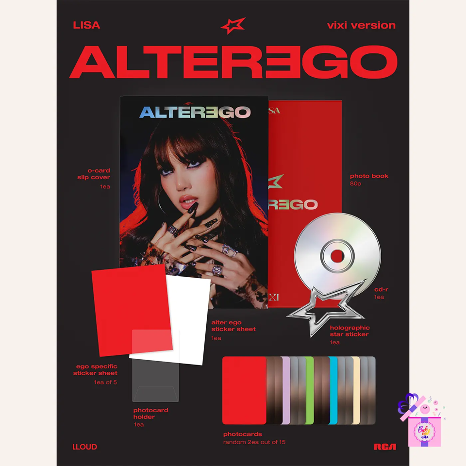 Lisa (BLACKPINK) – Alter Ego (Photobook vixi ver.) [1st Full Album