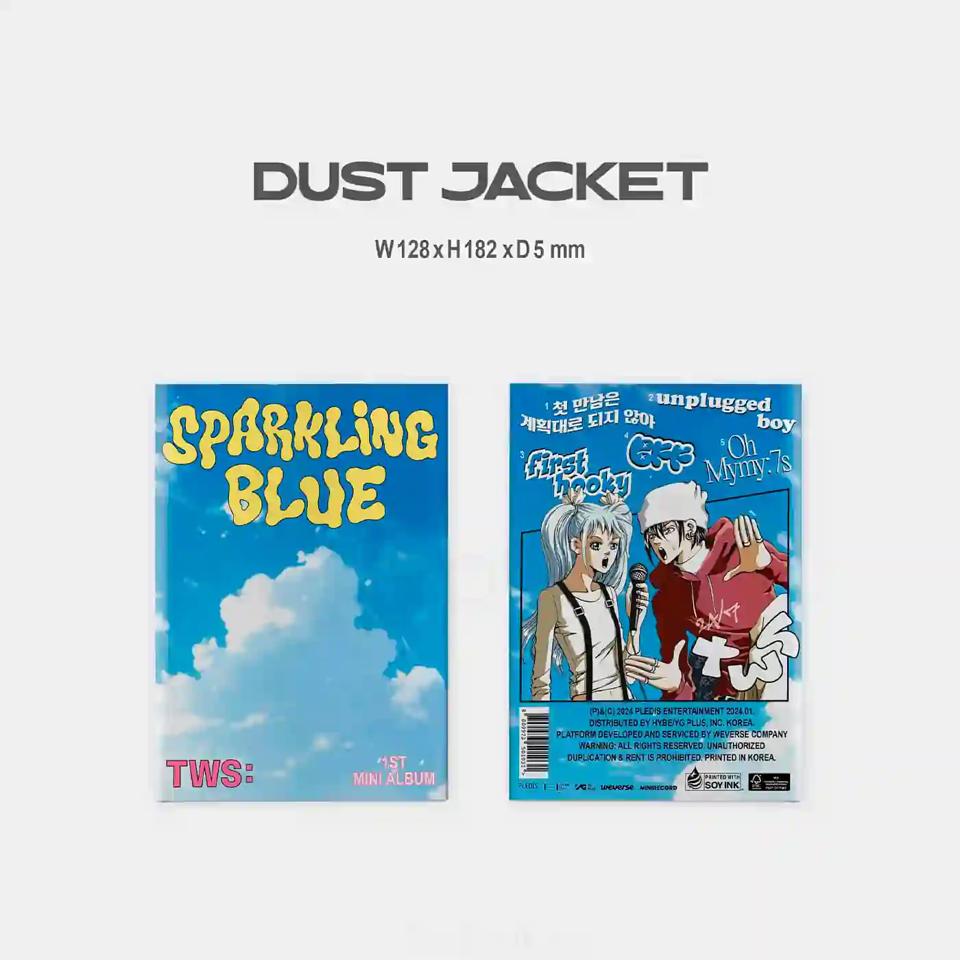 TWS – Sparkling Blue (1st Mini Album) [Weverse Albums Ver.] – Bak