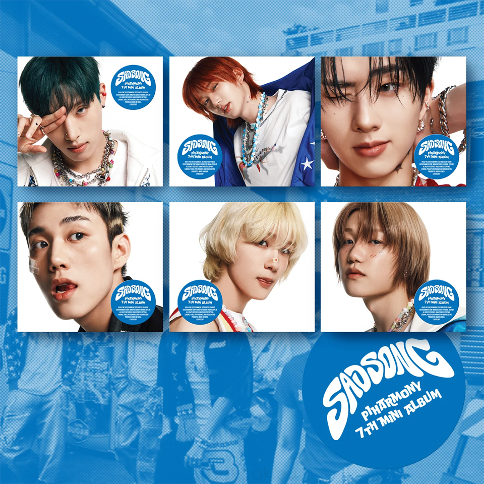 P1Harmony – SAD SONG (SIGNED Member Digipak) [7th Mini Album