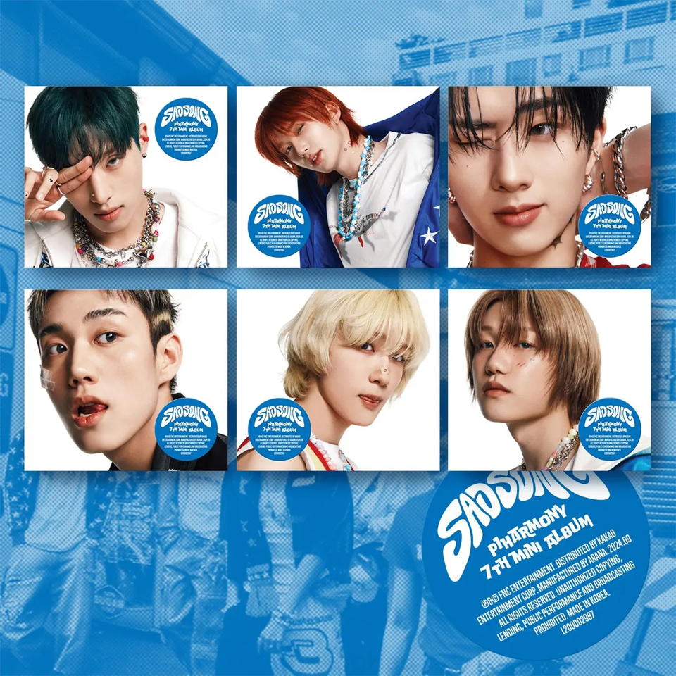 P1Harmony – SAD SONG (Member Digipak) [7th Mini Album] – Bak Bak K