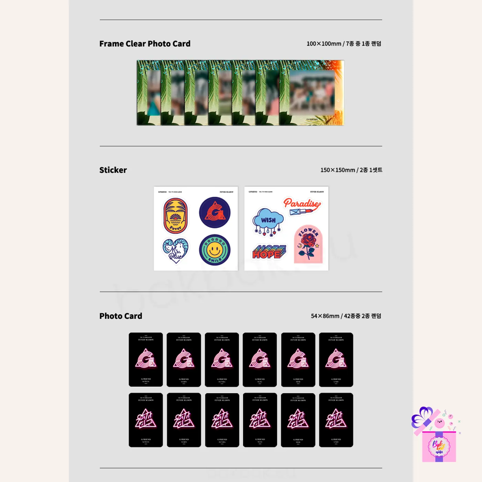 GFRIEND – Fever Season (7th Mini Album) [熱(열) Ver.] – Bak Bak K