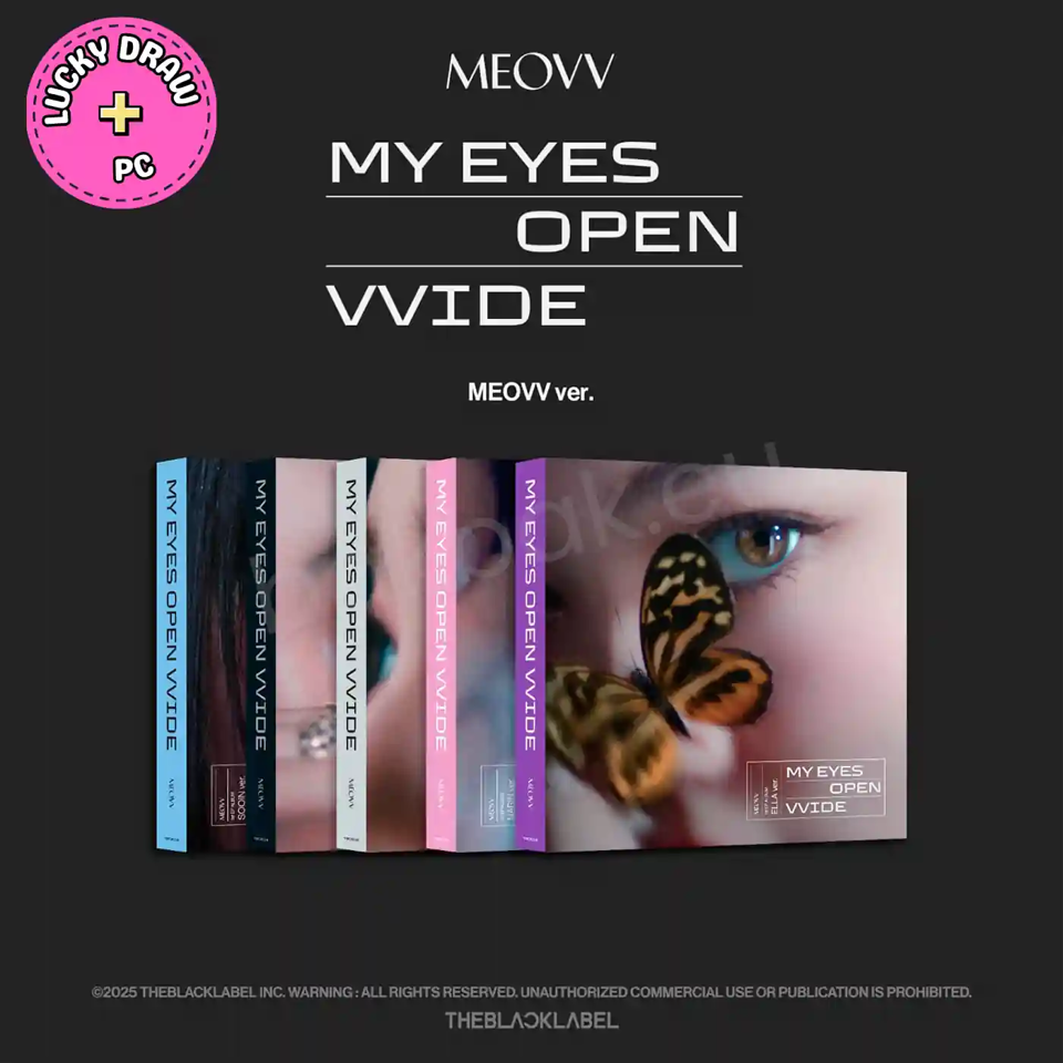 MEOVV – MY EYES OPEN VVIDE + Europe Lucky Draw (SIGNED MEOVV ver