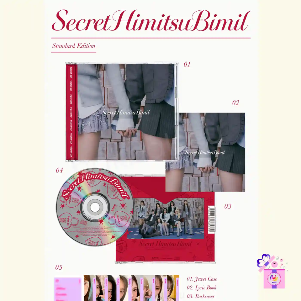 tripleS ∞! (Hacchi!) – SecretHimitsuBimil (Regular Edition) [1st