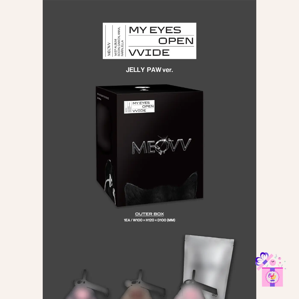 MEOVV – MY EYES OPEN VVIDE (Limited JELLY PAW ver.) [1st EP Album