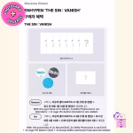 ENHYPEN - THE SIN : VANISH + Limited Photocards* [7th Mini Album] - Image 6