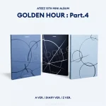 ATEEZ - Golden Hour : Part.4 + Limited Photocards* [13th Mini Album]