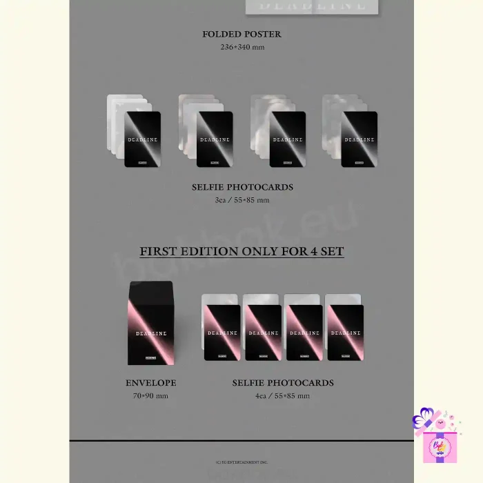 Blackpink 3Rd Mini Album (Deadline) Silver Version_Jennie - Blackpink - Cd- album | fnac België