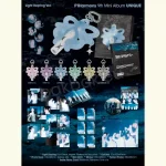 P1Harmony - UNIQUE (Light Keyring Ver.) + AppleMusic Photocard [9th Mini Album] - Image 3