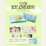 YUNA (ITZY) - ICE CREAM (Ice Cream Ver.) + Soundwave Photocard [1st Mini Album] - Image 3